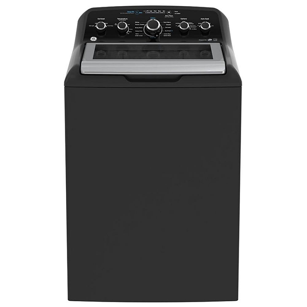 GE GTW491BMRDG Top Load Washer, 27 inch Width, 4.9 cu. ft. Washer Capacity, Agitator, 800 RPM Washer Spin Speed, 13 Wash Cycles, 6 Temperature Settings, Diamond Grey colour