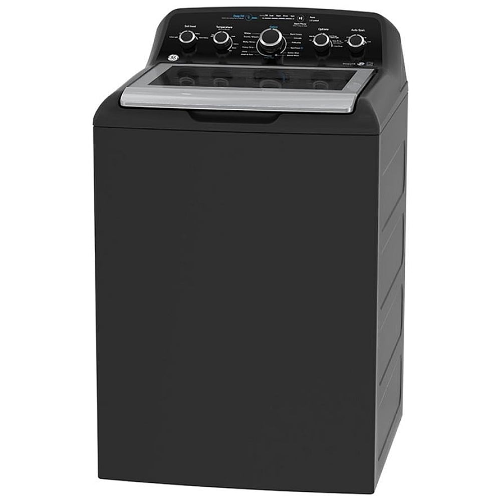 GE GTW491BMRDG Top Load Washer, 27 inch Width, 4.9 cu. ft. Washer Capacity, Agitator, 800 RPM Washer Spin Speed, 13 Wash Cycles, 6 Temperature Settings, Diamond Grey colour