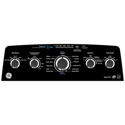 GE GTW491BMRDG Top Load Washer, 27 inch Width, 4.9 cu. ft. Washer Capacity, Agitator, 800 RPM Washer Spin Speed, 13 Wash Cycles, 6 Temperature Settings, Diamond Grey colour