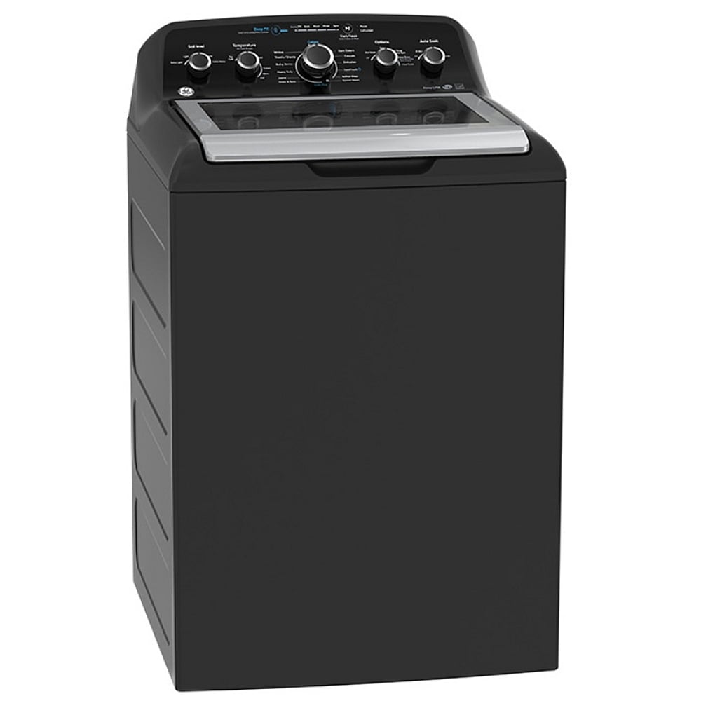 GE GTW491BMRDG Top Load Washer, 27 inch Width, 4.9 cu. ft. Washer Capacity, Agitator, 800 RPM Washer Spin Speed, 13 Wash Cycles, 6 Temperature Settings, Diamond Grey colour