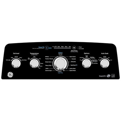 GE GTW491BMRWS Top Load Washer, 27 inch Width, 4.9 cu. ft. Washer Capacity, Agitator, 800 RPM Washer Spin Speed, 13 Wash Cycles, 6 Temperature Settings, White colour