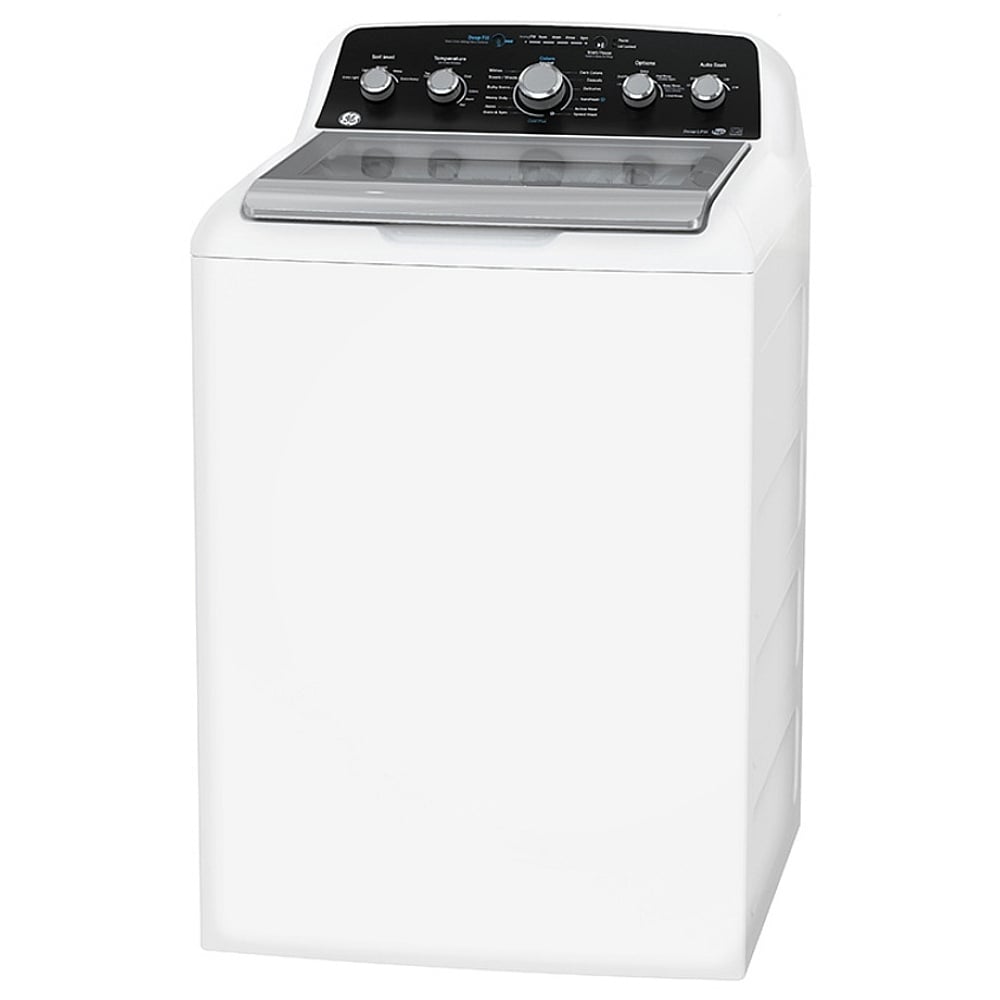 GE GTW491BMRWS Top Load Washer, 27 inch Width, 4.9 cu. ft. Washer Capacity, Agitator, 800 RPM Washer Spin Speed, 13 Wash Cycles, 6 Temperature Settings, White colour
