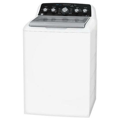 GE GTW491BMRWS Top Load Washer, 27 inch Width, 4.9 cu. ft. Washer Capacity, Agitator, 800 RPM Washer Spin Speed, 13 Wash Cycles, 6 Temperature Settings, White colour