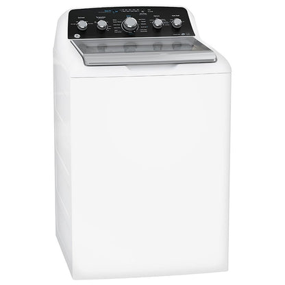 GE GTW491BMRWS Top Load Washer, 27 inch Width, 4.9 cu. ft. Washer Capacity, Agitator, 800 RPM Washer Spin Speed, 13 Wash Cycles, 6 Temperature Settings, White colour