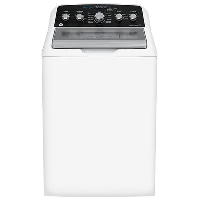 GE GTW491BMRWS Top Load Washer, 27 inch Width, 4.9 cu. ft. Washer Capacity, Agitator, 800 RPM Washer Spin Speed, 13 Wash Cycles, 6 Temperature Settings, White colour