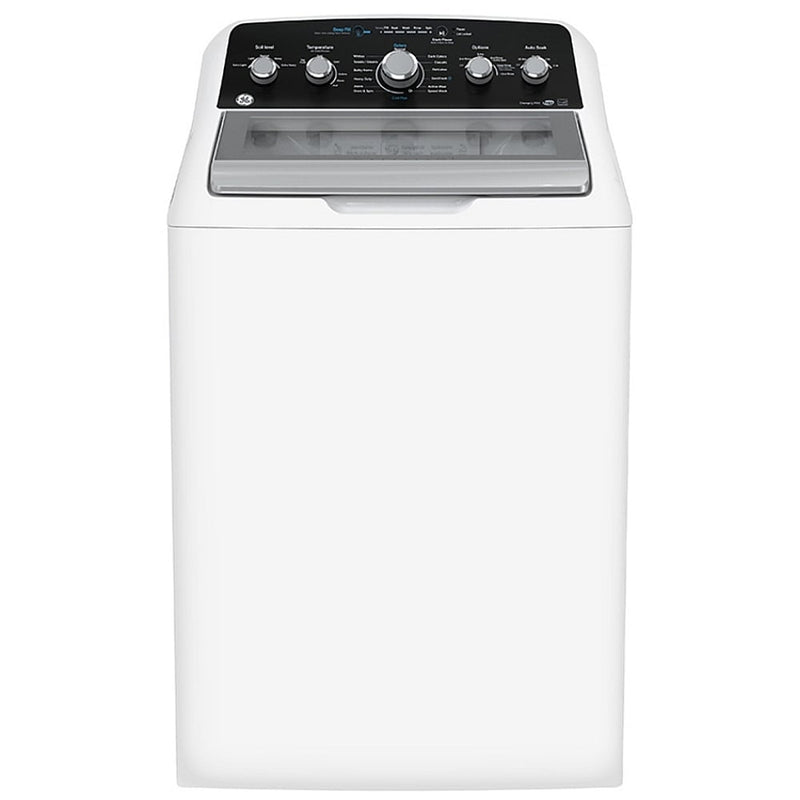 GE GTW491BMRWS Top Load Washer, 27 inch Width, 4.9 cu. ft. Washer Capacity, 800 RPM Washer Spin Speed, 13 Wash Cycles, 6 Temperature Settings, White colour