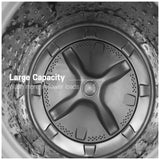 GE GTW690BMYWR Top Load Washer, 27 inch Width, 5.3 cu. ft. Washer Capacity, 14 Wash Cycles, 6 Temperature Settings, ENERGY STAR Certified, Wifi Enabled, White & Rose Gold colour