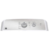 GE GTX33EBMRWS Electric Dryer (back view)