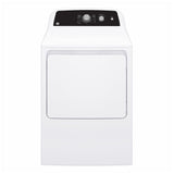 GE GTX34EBMRWS Electric Dryer, 6.2 cu. ft. Dryer Capacity, 13 Dry Cycles, Vented, White colour
