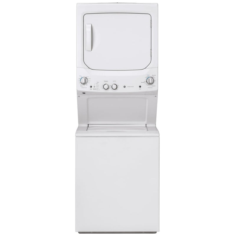 GE GUD24ESMMWW Laundry Center, White colour
Washer: 2.6 cu. ft. Capacity, 24 inch Width, 9 Wash Cycles, 750 RPM Spin Speed
Dryer: 4.4 cu. ft. Capacity, Electric