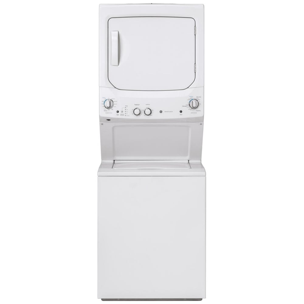 GE GUD24GSSMWW 24 inch Width Washer & Dryer Set