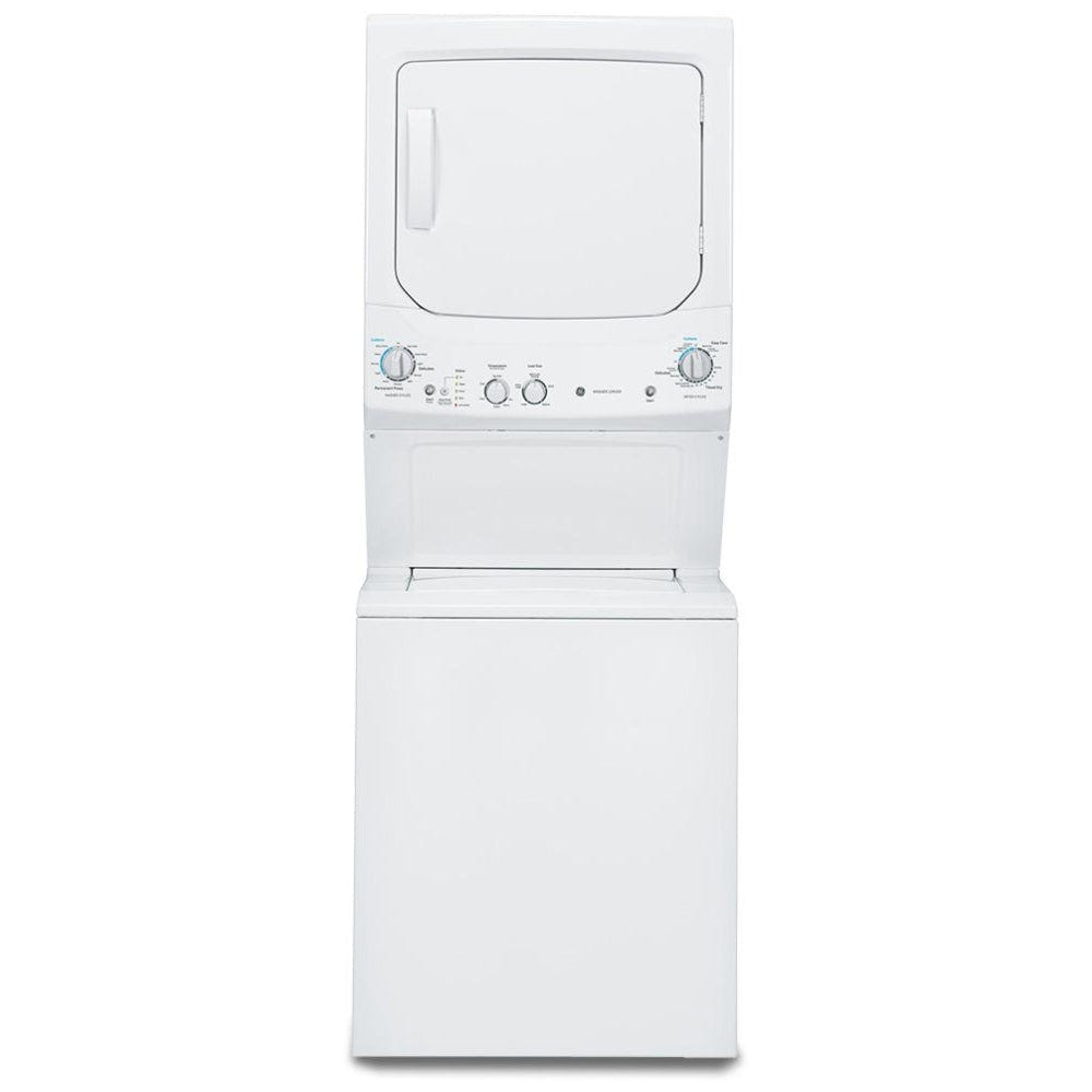 GE GUD24GSSMWW 24 inch Width Washer & Dryer Set