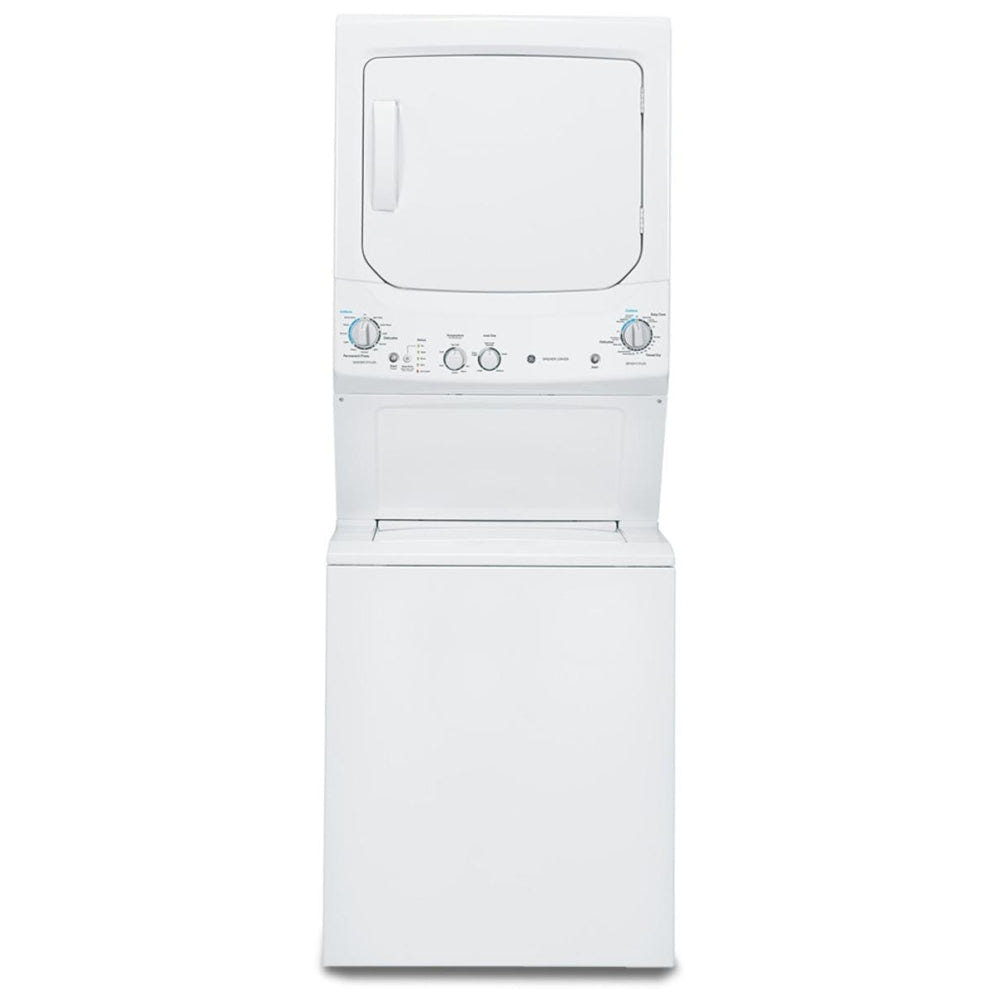 GE GUD24GSSMWW 24 inch Width Washer & Dryer Set