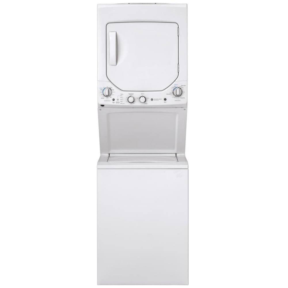 GE GUD24GSSMWW Laundry Center, White colour
Washer: 2.6 cu. ft. Capacity, 24 inch Width, 11 Wash Cycles, 830 RPM Spin Speed
Dryer: 4.4 cu. ft. Capacity, Gas