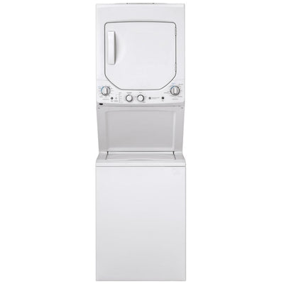 GE GUD24GSSMWW 24 inch Width Washer & Dryer Set