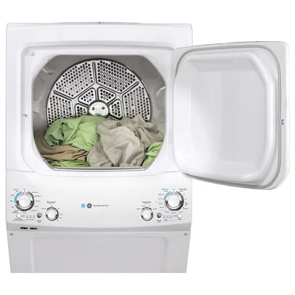 GE GUD27EEMNWW 27 inch Width Washer & Dryer Set