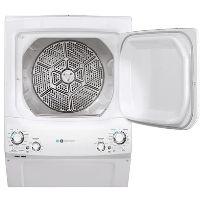 GE GUD27EEMNWW 27 inch Width Washer & Dryer Set