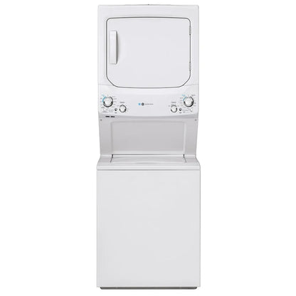 GE GUD27EEMNWW 27 inch Width Washer & Dryer Set