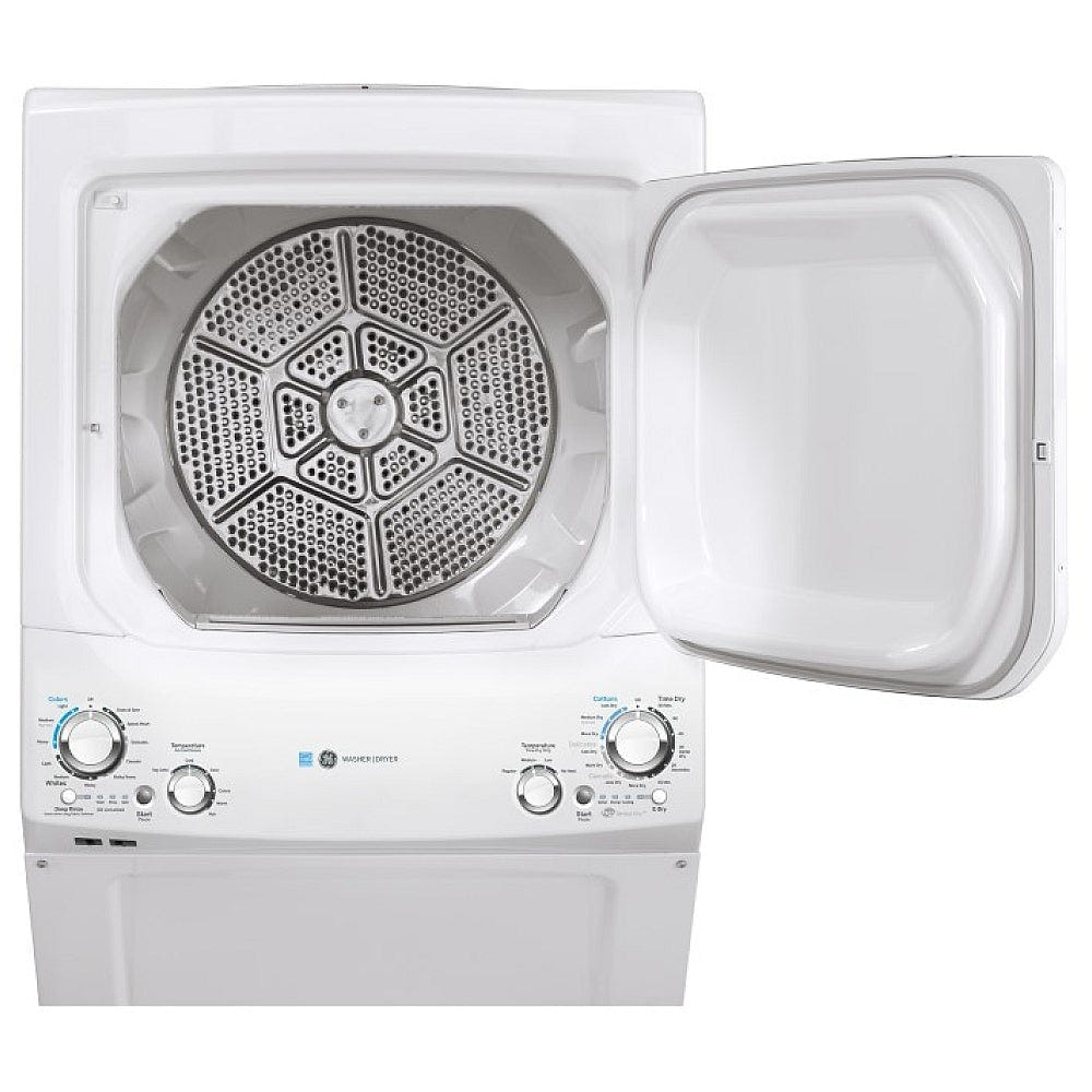 GE GUD27EEMNWW 27 inch Width Washer & Dryer Set