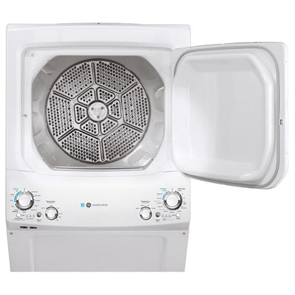 GE GUD27EEMNWW 27 inch Width Washer & Dryer Set