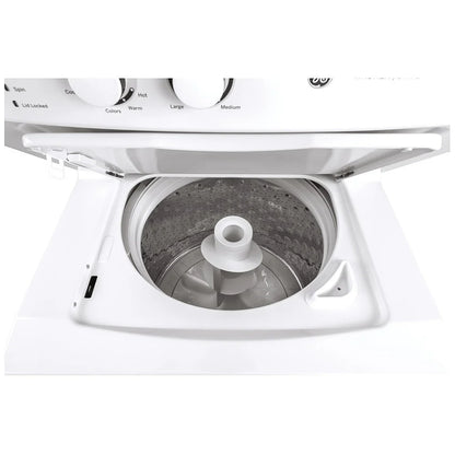 GE GUD27ESMMWW 27 inch Width Washer & Dryer Set