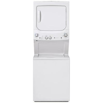 GE GUD27ESMMWW 27 inch Width Washer & Dryer Set