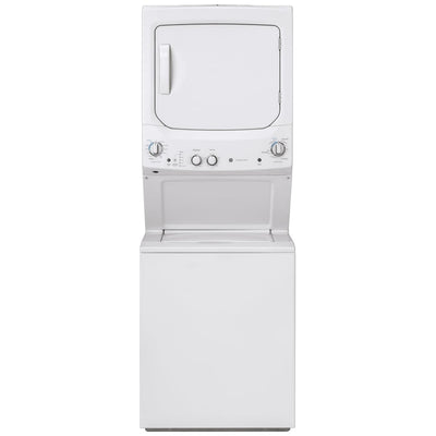 GE GUD27ESMMWW 27 inch Width Washer & Dryer Set