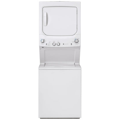 GE GUD27ESMMWW 27 inch Width Washer & Dryer Set