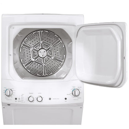 GE GUD27GSSMWW 27 inch Width Washer & Dryer Set