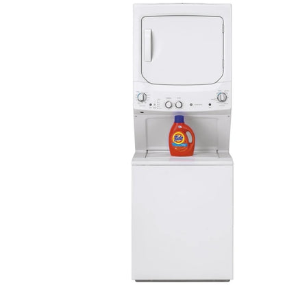 GE GUD27GSSMWW 27 inch Width Washer & Dryer Set