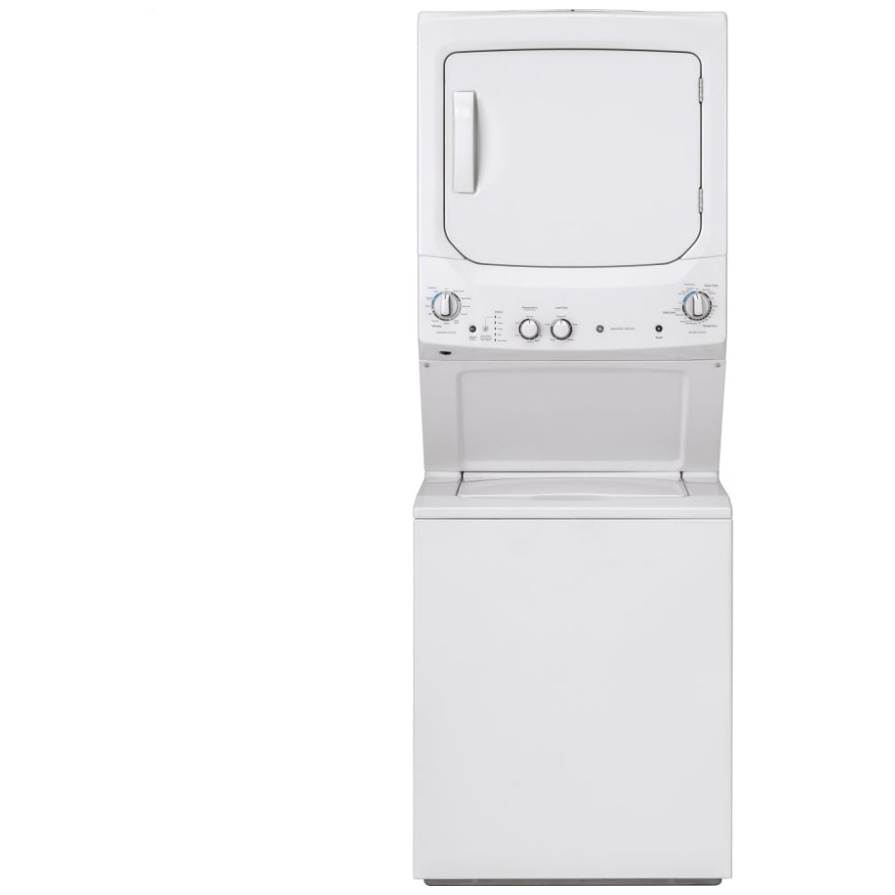 GE GUD27GSSMWW 27 inch Width Washer & Dryer Set