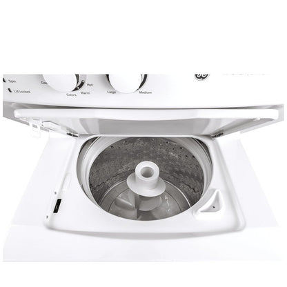 GE GUD27GSSMWW 27 inch Width Washer & Dryer Set