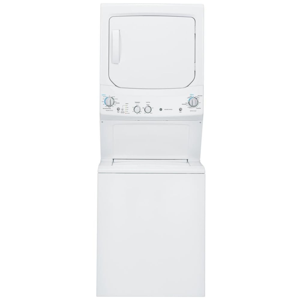 GE GUD27GSSMWW Laundry Center, Power Source: Gas, White colour
Washer: 4.4 cu. ft. Capacity, 27 inch Width, 9 Wash Cycles, 800 RPM Spin Speed
Dryer: 5.9 cu. ft. Capacity, Gas