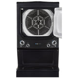 GE GUD37EEMNDG Laundry Center Washer: 4.5 cu. ft. Capacity, 27 inch Width, 11 Wash Cycles, 800 RPM Spin Speed Dryer: 5.9 cu. ft. Capacity, Electric