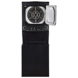 GE GUD37ESMMDG Laundry Center, Contains Agitator Washer: 4.4 cu. ft. Capacity, 27 inch Width, 11 Wash Cycles, 800 RPM Spin Speed Dryer: 5.9 cu. ft. Capacity, Electric