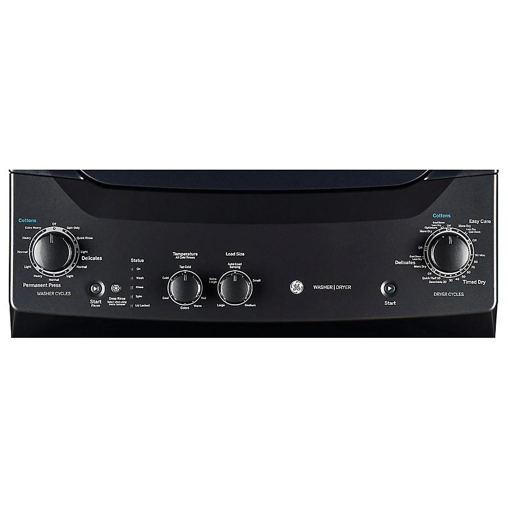 GE GUD37ESMMDG 27 inch Width Washer & Dryer Set