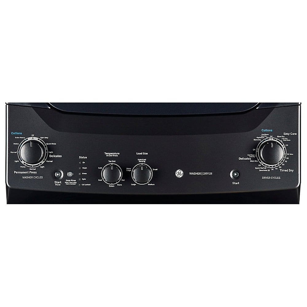 GE GUD37ESMMDG 27 inch Width Washer & Dryer Set