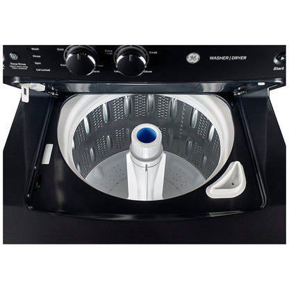 GE GUD37ESMMDG 27 inch Width Washer & Dryer Set