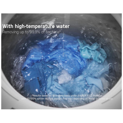 GE GUD57EEMTDG 26 1/2 inch Width Washer & Dryer Set