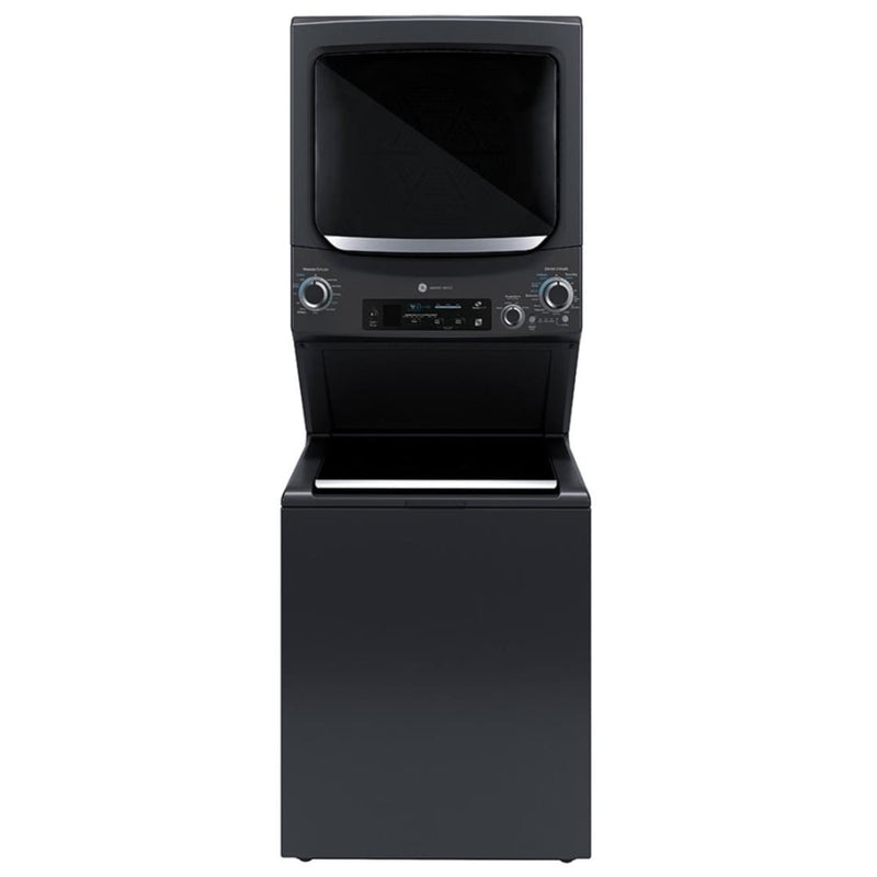 GE GUD57EEMTDG Laundry Center, Black colour
Washer: 4.5 cu. ft. Capacity, 27 inch Width, 11 Wash Cycles, 1,200 RPM Spin Speed
Dryer: 5.9 cu. ft. Capacity, Electric