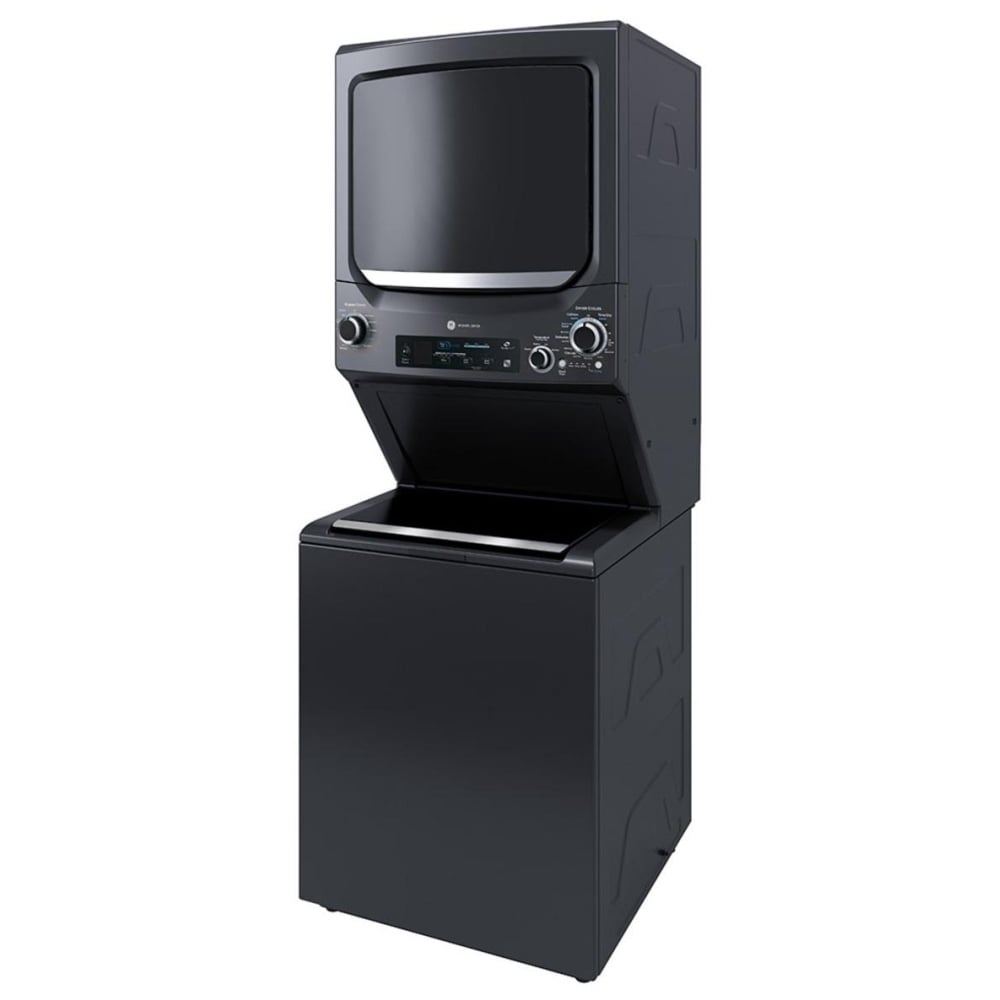 GE GUD57EEMTDG 26 1/2 inch Width Washer & Dryer Set