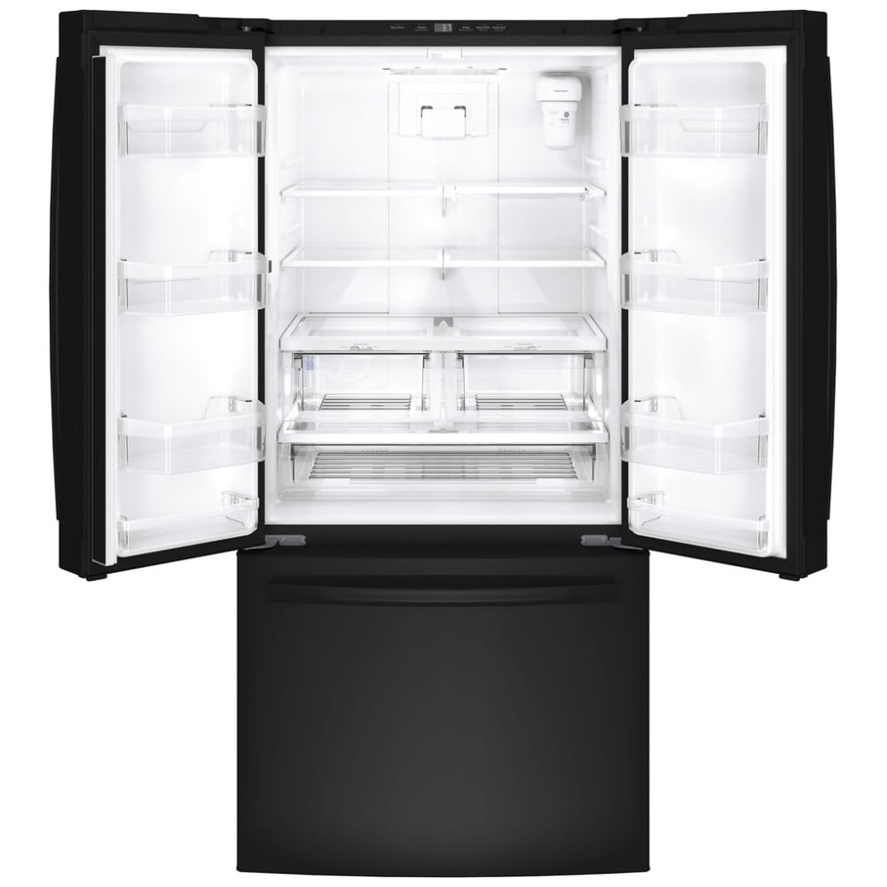 GE GWE19JGLBB French Door Refrigerator