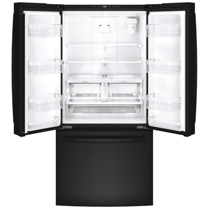 GE GWE19JGLBB French Door Refrigerator