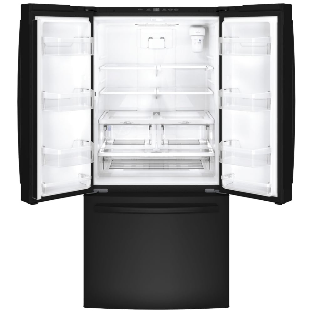 GE GWE19JGLBB French Door Refrigerator
