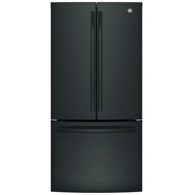 GE GWE19JGLBB French Door Refrigerator