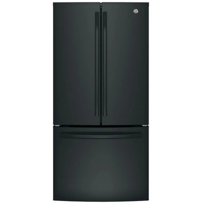 GE GWE19JGLBB French Door Refrigerator