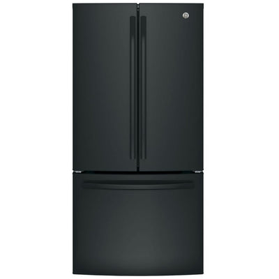 GE GWE19JGLBB French Door Refrigerator