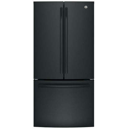 GE GWE19JGLBB French Door Refrigerator