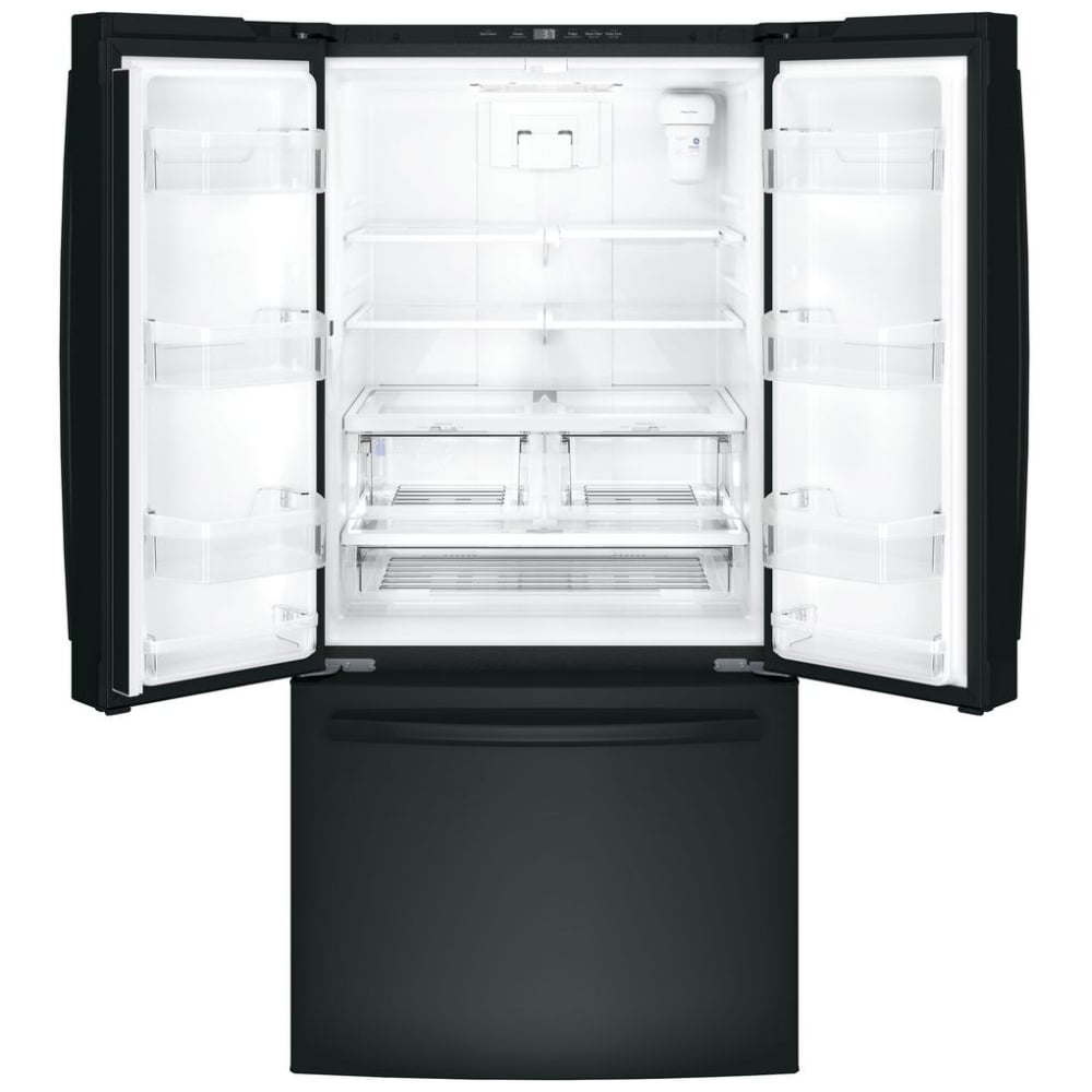 GE GWE19JGLBB French Door Refrigerator