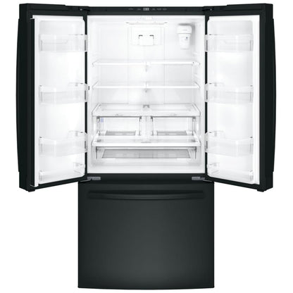 GE GWE19JGLBB French Door Refrigerator